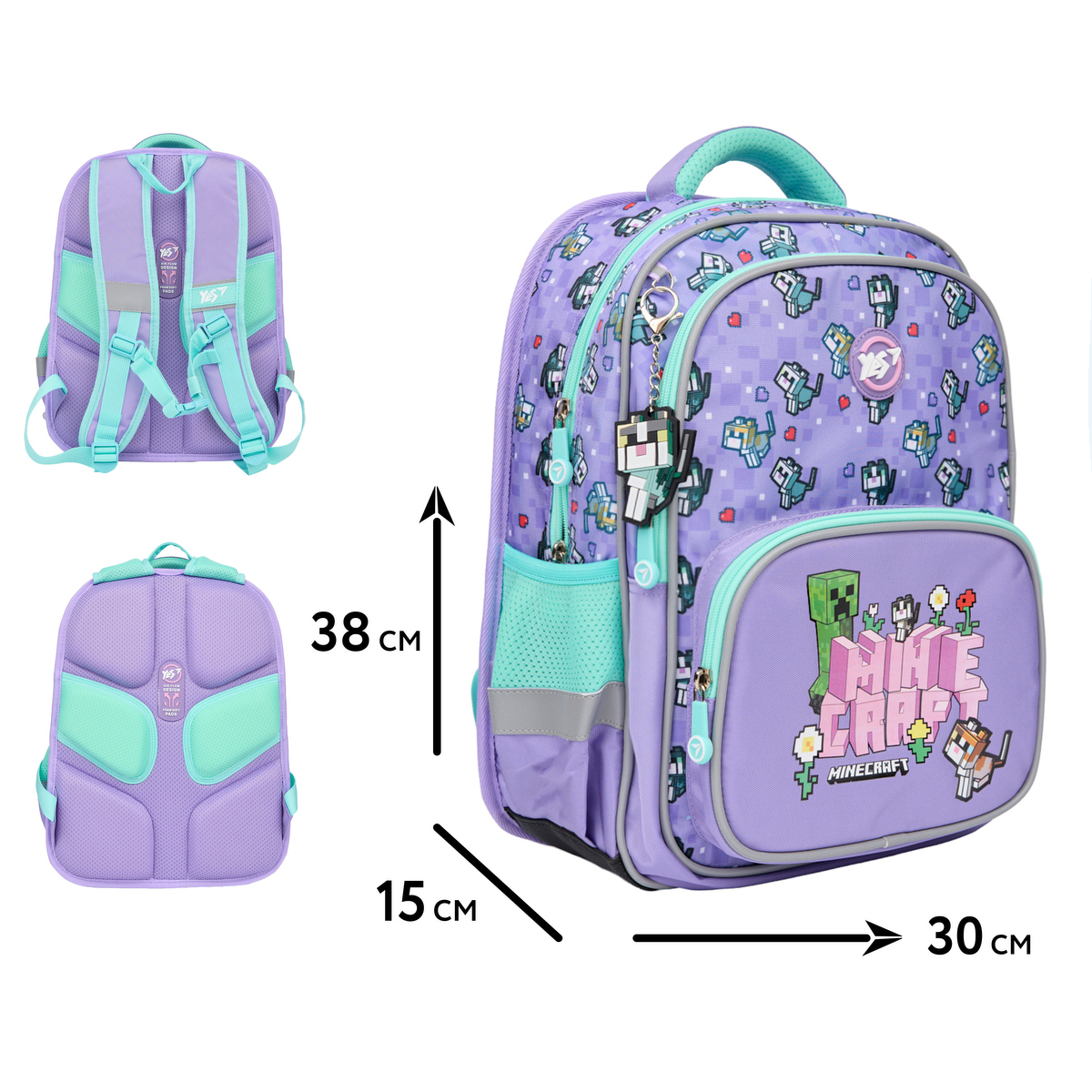 Рюкзак шкільний YES S-72 "Minecraft Pinky", 550012 1