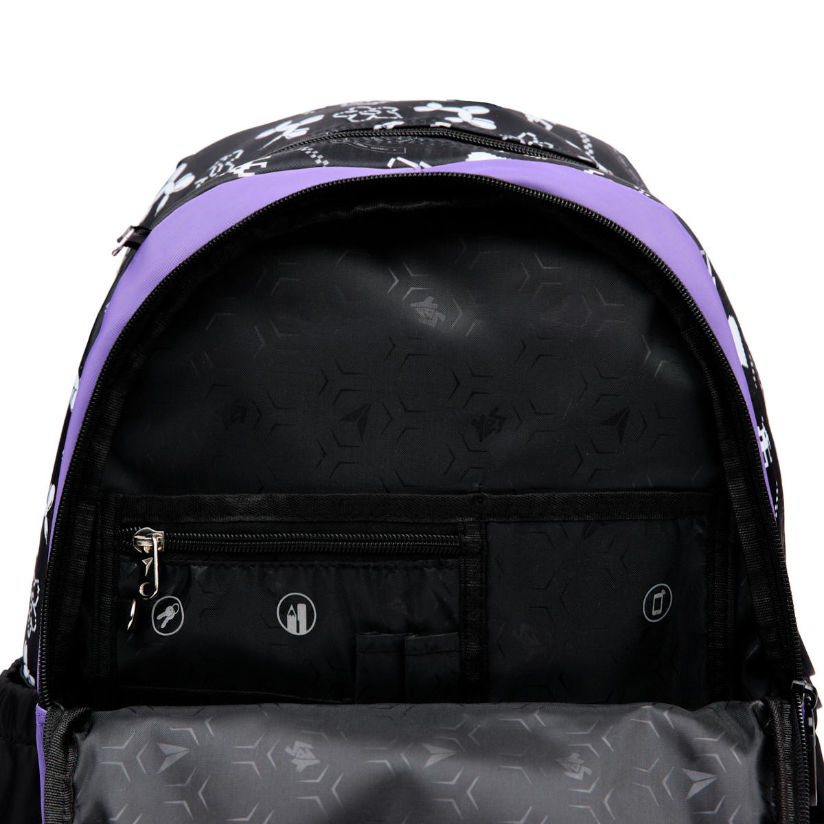 Рюкзак школьный YES TS-43, "Purple Game", 559991 8