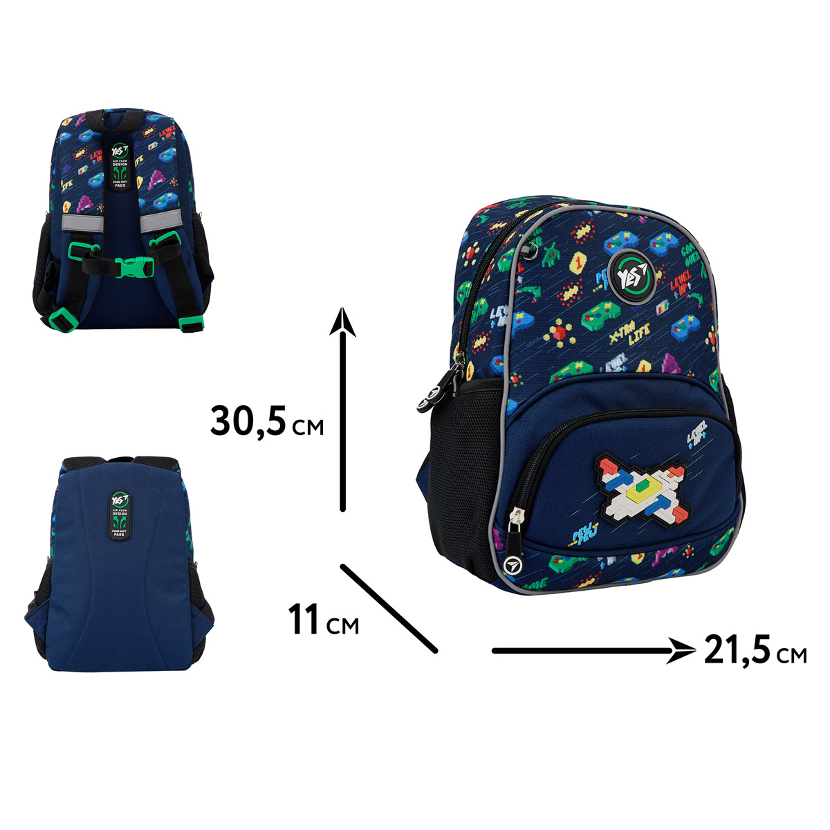 Рюкзак детский YES K-34 "Gamer", 559946 1