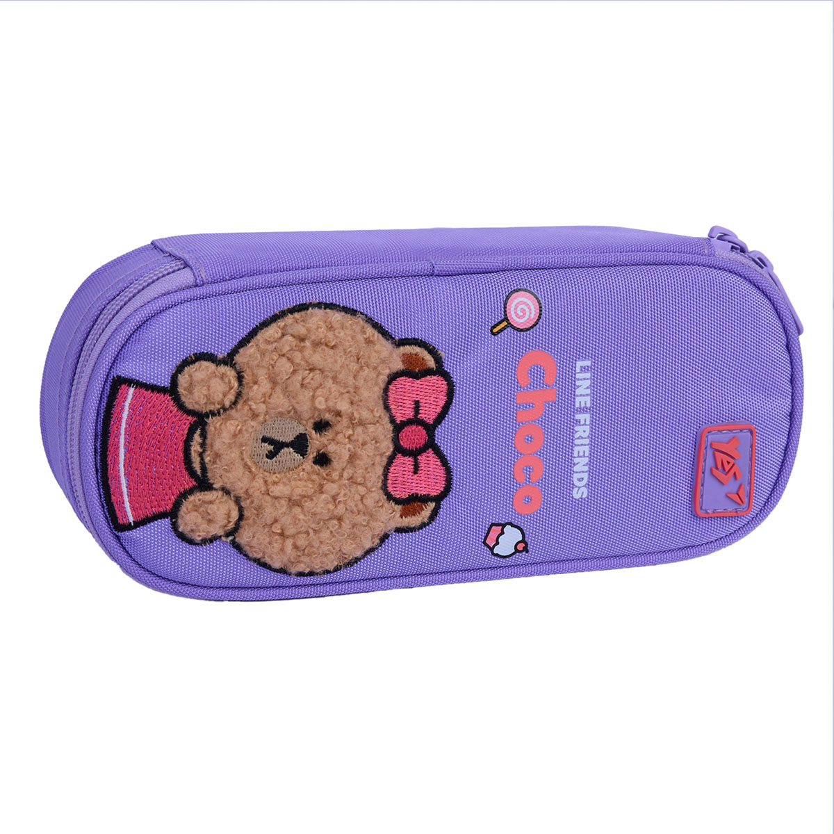 Пенал м`який YES PH-30 "Line Friends Pretty Choco", 533703