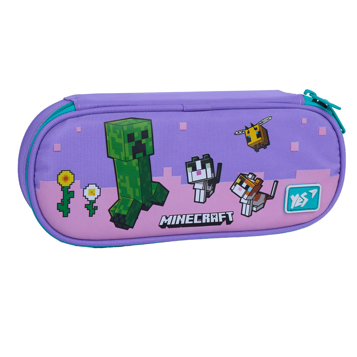 Пенал м`який YES PH-30 "Minecraft Pinky", 533704