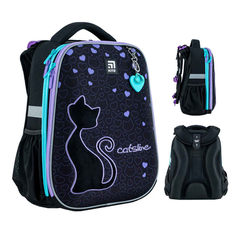 Рюкзак школьный каркасный Kite Education 531 Catsline, K24-531M-1 1
