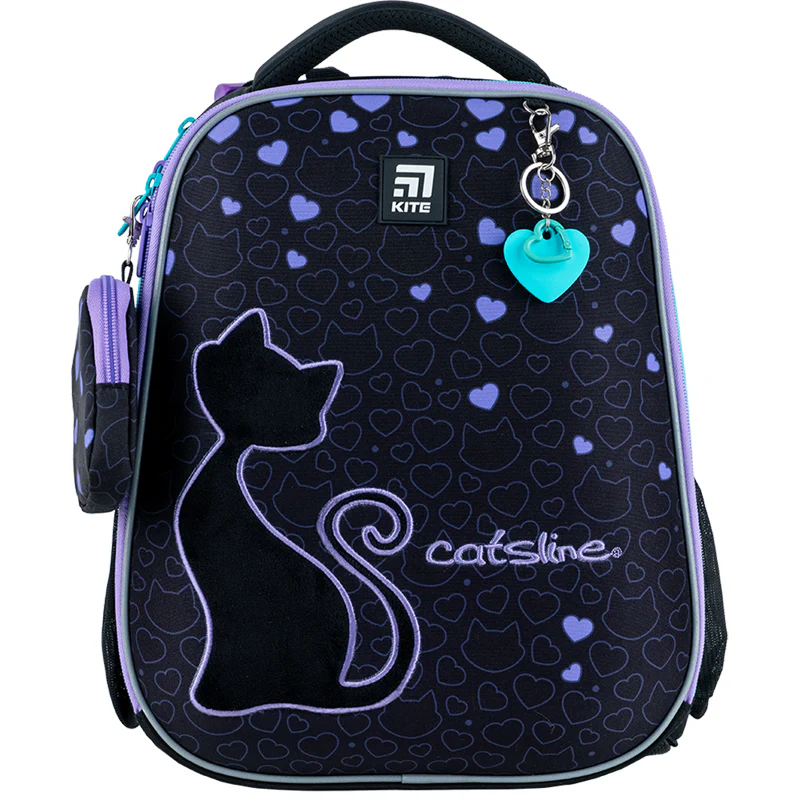 Рюкзак школьный каркасный Kite Education 531 Catsline, K24-531M-1 3