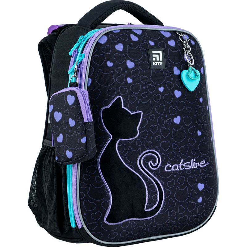Рюкзак школьный каркасный Kite Education 531 Catsline, K24-531M-1