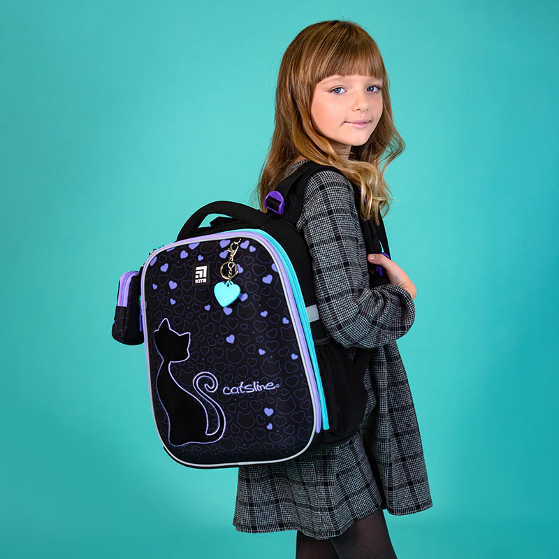 Рюкзак школьный каркасный Kite Education 531 Catsline, K24-531M-1 18
