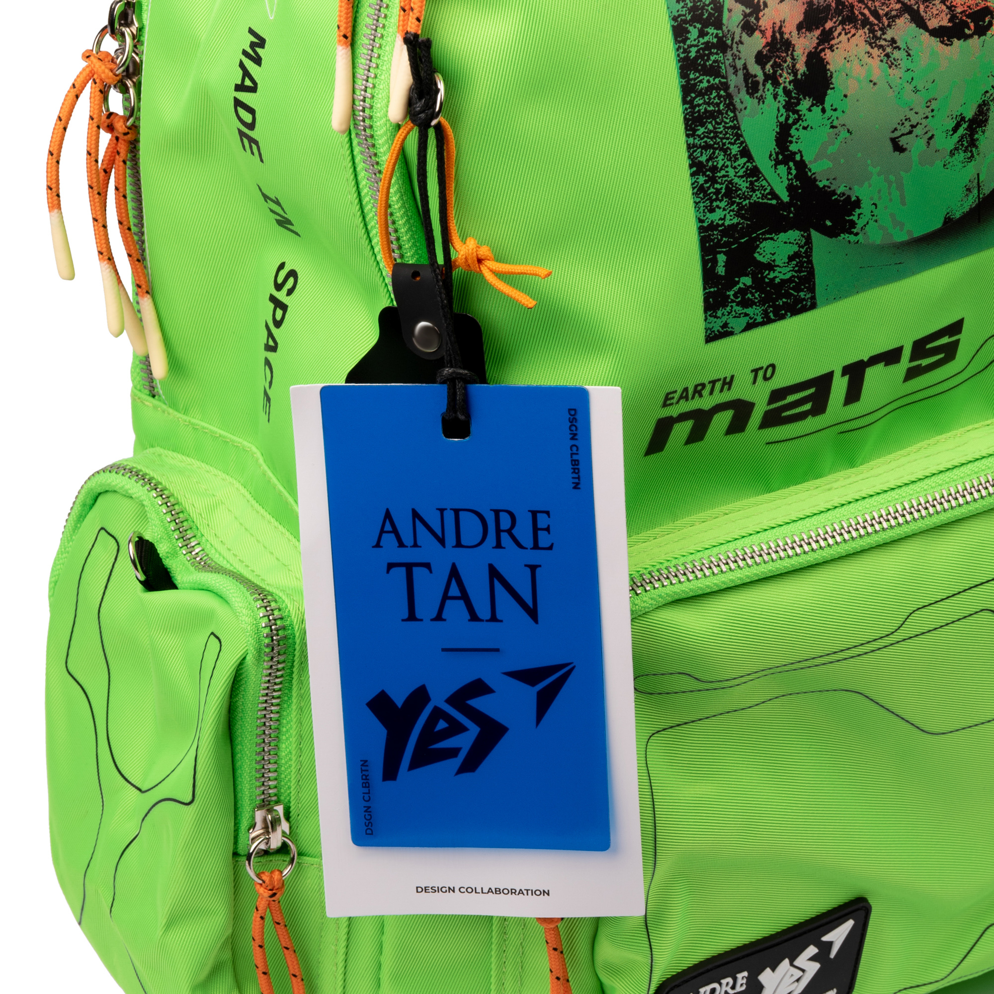 Рюкзак шкільний YES T-129 "by Andre Tan Space green", 559049 15