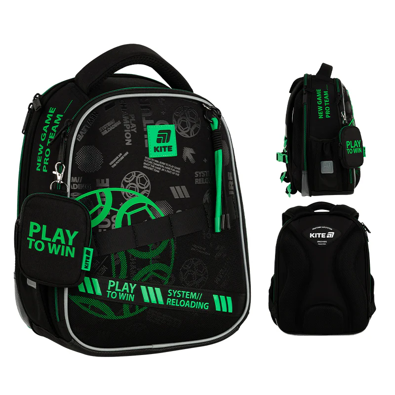 Рюкзак Kite Education каркасный 555 Play&Win, K25-555S-2 1