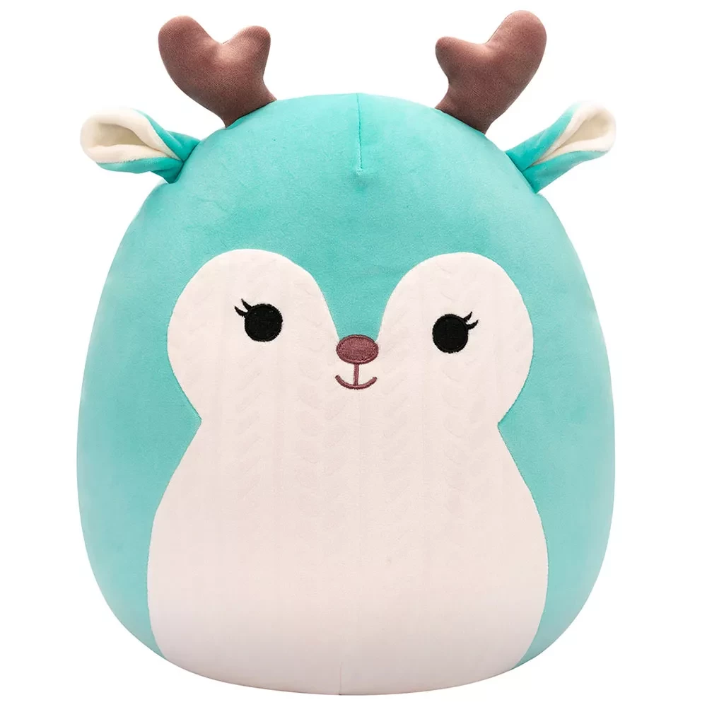 М`яка іграшка SQUISHMALLOWS - ОЛЕНЬ ЛОПСАНГ, 30 см, SQCR06688