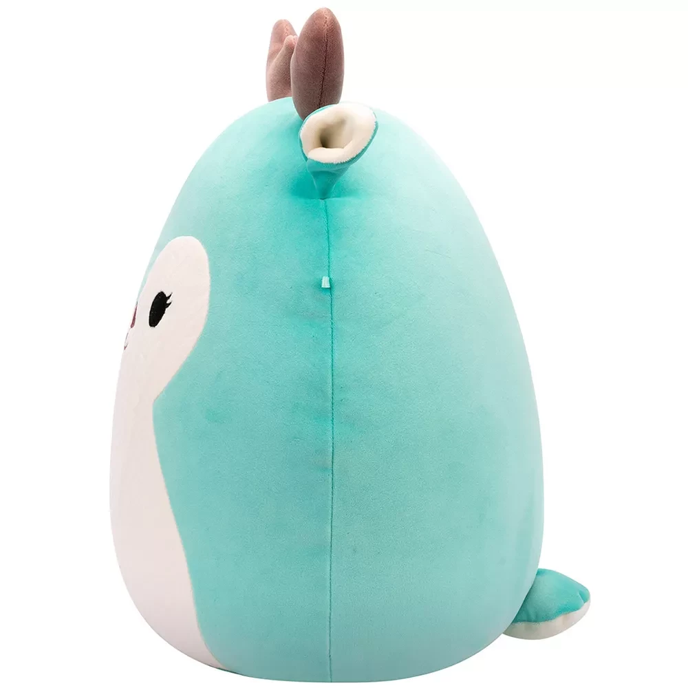М`яка іграшка SQUISHMALLOWS - ОЛЕНЬ ЛОПСАНГ, 30 см, SQCR06688 2