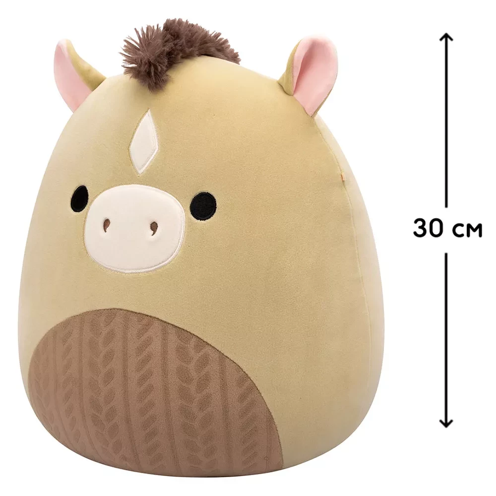 М`яка іграшка SQUISHMALLOWS - КІНЬ МАРС, 30 см, SQCR06689 1