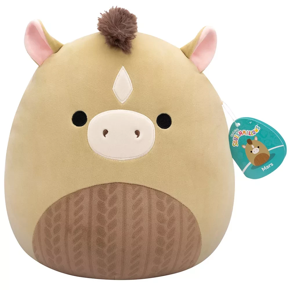 М`яка іграшка SQUISHMALLOWS - КІНЬ МАРС, 30 см, SQCR06689 6