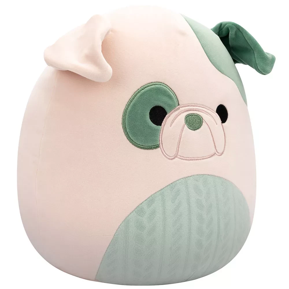 М`яка іграшка SQUISHMALLOWS - БУЛЬДОГ АВГУСТІН, 30 см, SQCR06691 5