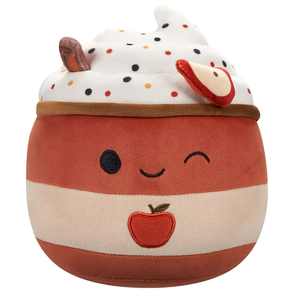 М`яка іграшка SQUISHMALLOWS - ЯБЛУЧНИЙ НАПІЙ МІД, 19 см, SQHV00033