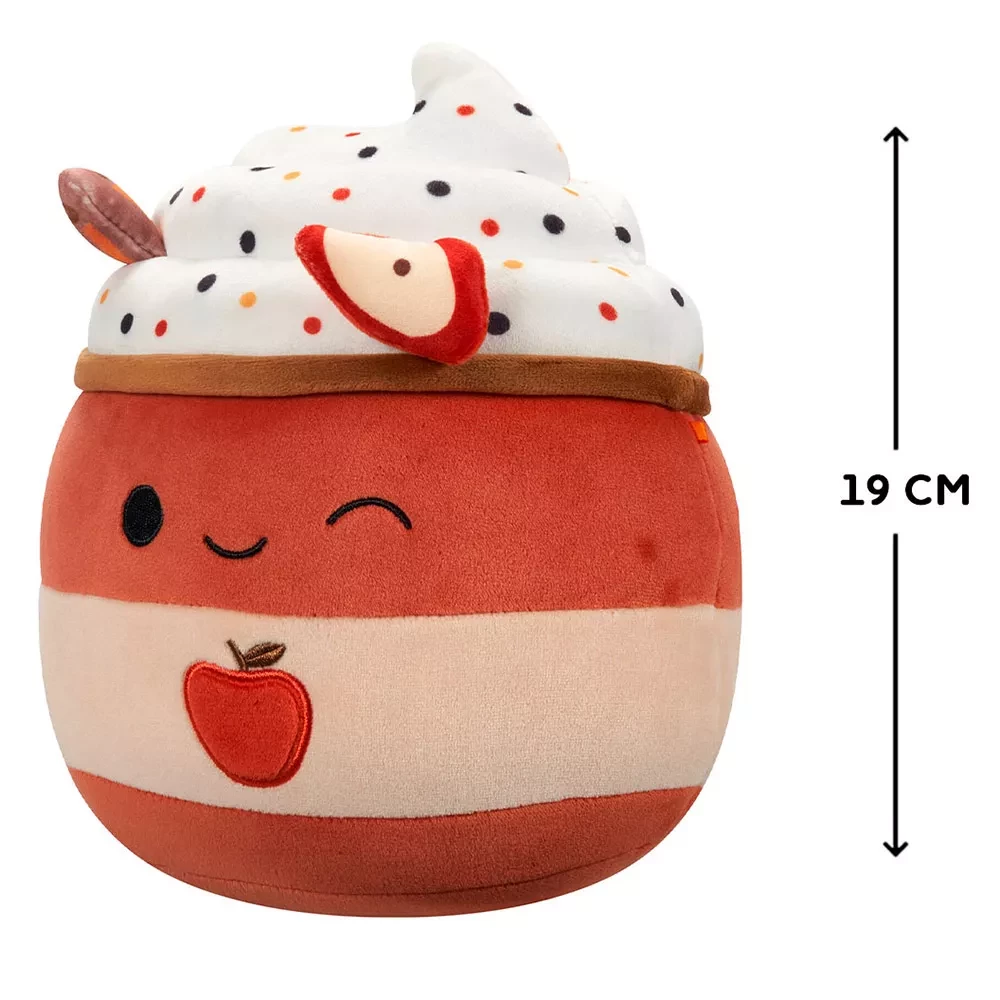 М`яка іграшка SQUISHMALLOWS - ЯБЛУЧНИЙ НАПІЙ МІД, 19 см, SQHV00033 1
