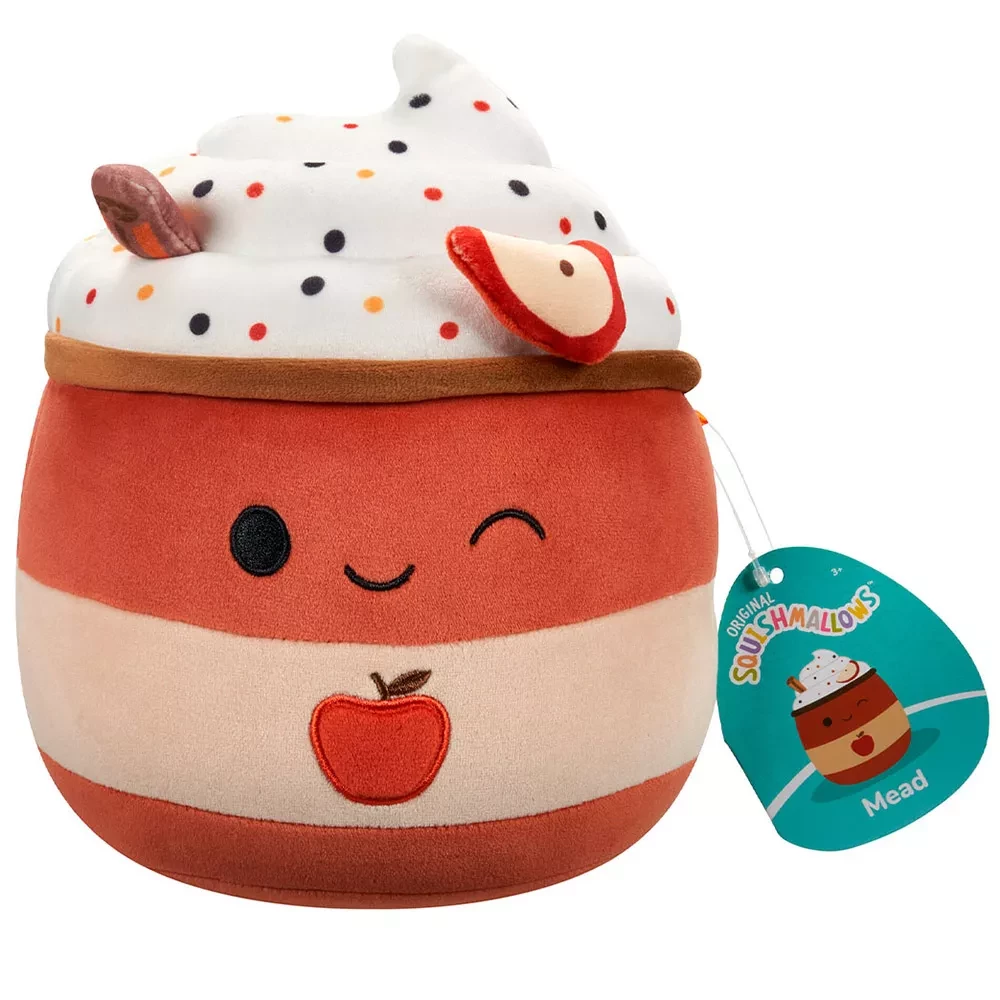 М`яка іграшка SQUISHMALLOWS - ЯБЛУЧНИЙ НАПІЙ МІД, 19 см, SQHV00033 6