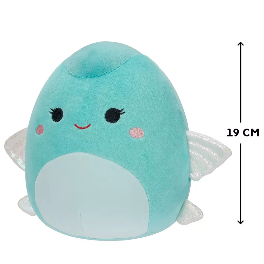 М`яка іграшка SQUISHMALLOWS – РИБКА БЕТТ, 19 см, SQCR05387 1