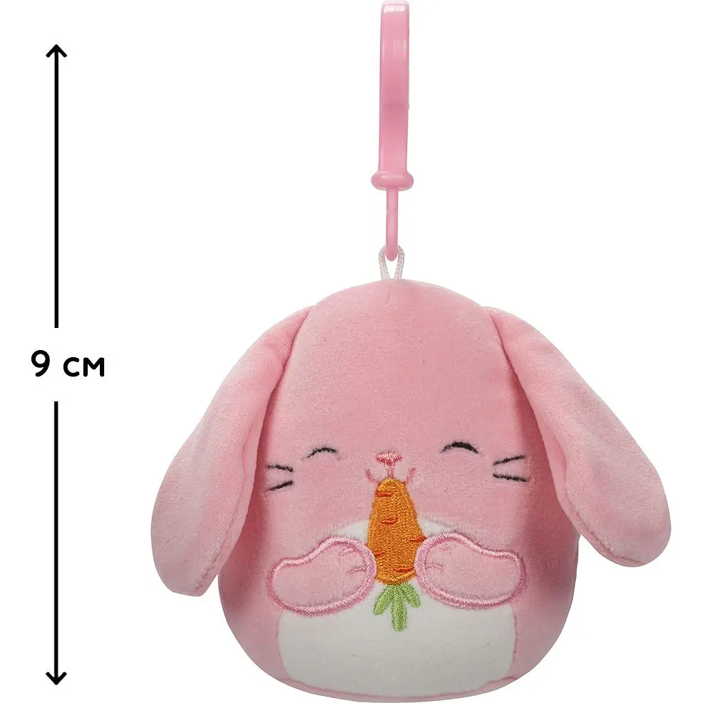 М`яка іграшка на кліпсі SQUISHMALLOWS - ЗАЙЧИК БОП, 9 см, SQCP00178 1