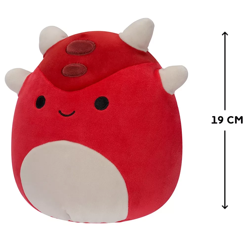 М`яка іграшка SQUISHMALLOWS – ДИНОЗАВР СЕРГІО, 19 см, SQCR05388 2