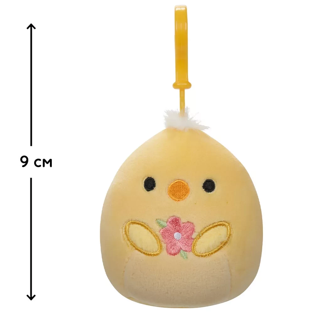 М`яка іграшка на кліпсі SQUISHMALLOWS - ПТАШЕНЯ ТРІСТОН, 9 см, SQCP00182 1