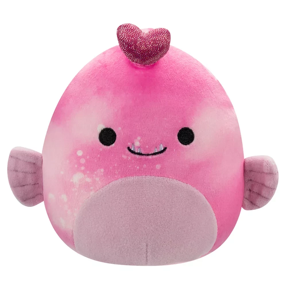 Мягкая игрушка SQUISHMALLOWS – РЫБА-УДИЛЬЩИК СИ, 13 см, SQVA00807