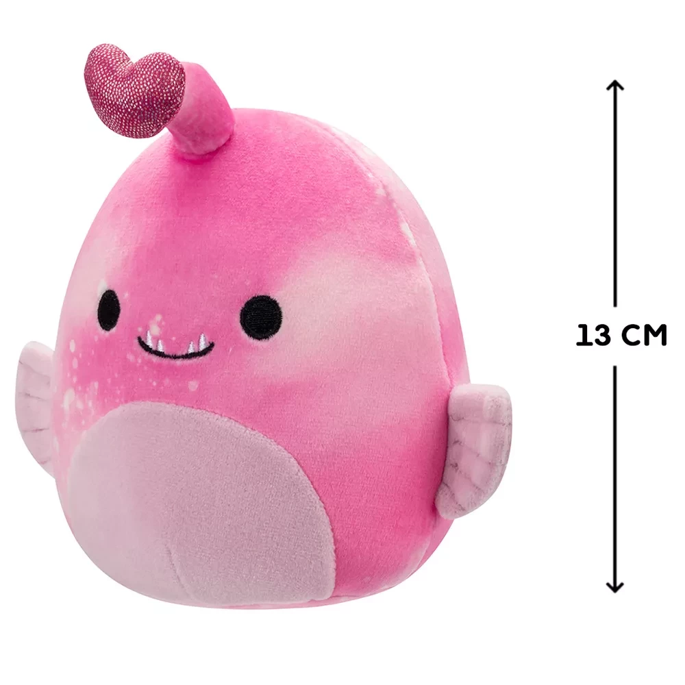 Мягкая игрушка SQUISHMALLOWS – РЫБА-УДИЛЬЩИК СИ, 13 см, SQVA00807 1