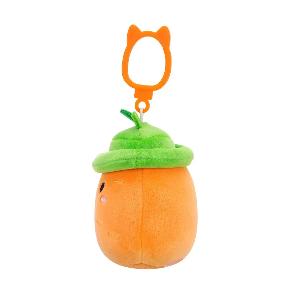 Мягкая игрушка на клипсе SQUISHMALLOWS - МОРКОВКА КАРОЛИНА, 9 см, SQCP00462 2