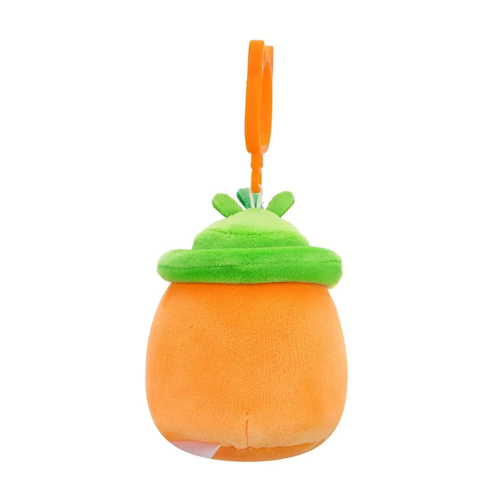 Мягкая игрушка на клипсе SQUISHMALLOWS - МОРКОВКА КАРОЛИНА, 9 см, SQCP00462 3