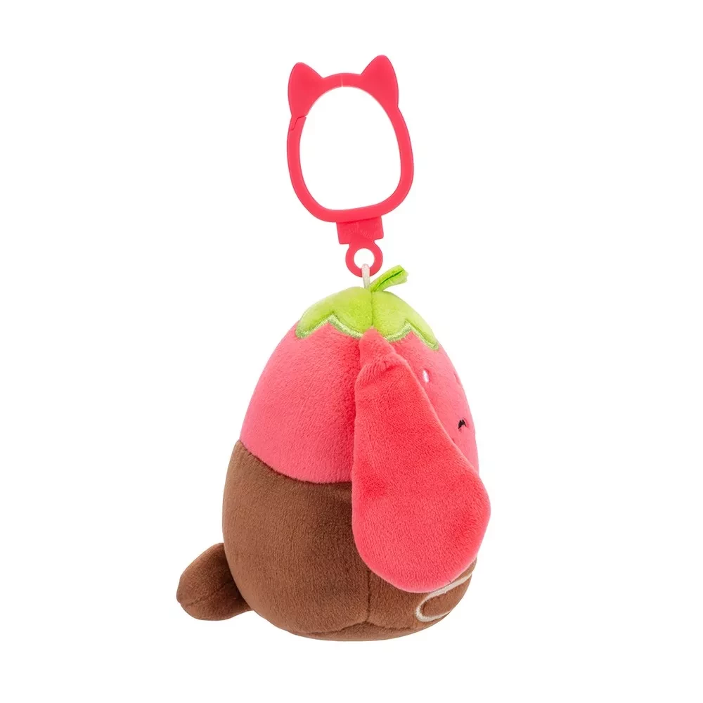 Мягкая игрушка на клипсе SQUISHMALLOWS - КРОЛИК ГУНДА, 9 см, SQCP00464 4