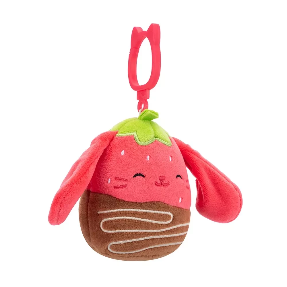 Мягкая игрушка на клипсе SQUISHMALLOWS - КРОЛИК ГУНДА, 9 см, SQCP00464 5