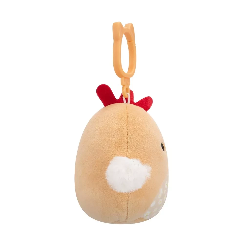 Мягкая игрушка на клипсе SQUISHMALLOWS - ПЕТУШОК РУТИ, 9 см, SQCP00465 4