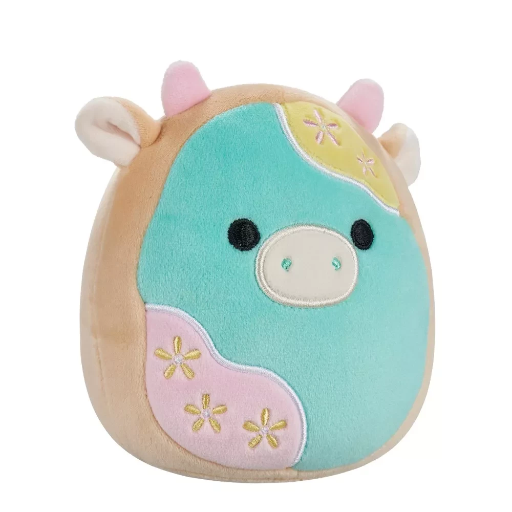 Мягкая игрушка SQUISHMALLOWS - ПАСТЕЛЬНАЯ КОРОВКА, 13 см, SQER01183 5