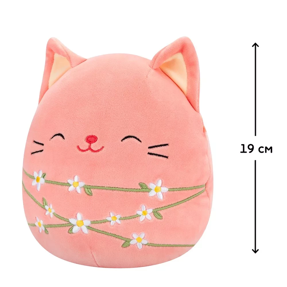 Мягкая игрушка SQUISHMALLOWS - КОТ УИЛКА, 19 см, SQER01206 1