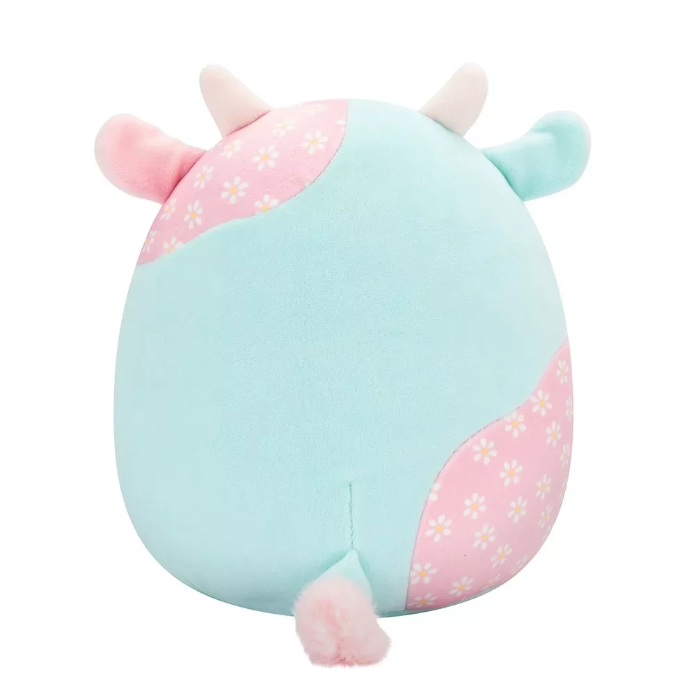 Мягкая игрушка SQUISHMALLOWS - МЯТНАЯ ПАСТЕЛЬНАЯ КОРОВКА, 19 см, SQER01209 3