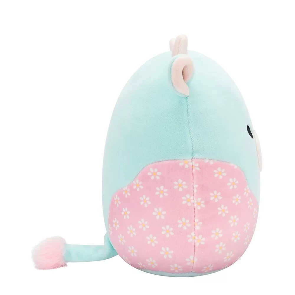 Мягкая игрушка SQUISHMALLOWS - МЯТНАЯ ПАСТЕЛЬНАЯ КОРОВКА, 19 см, SQER01209 4