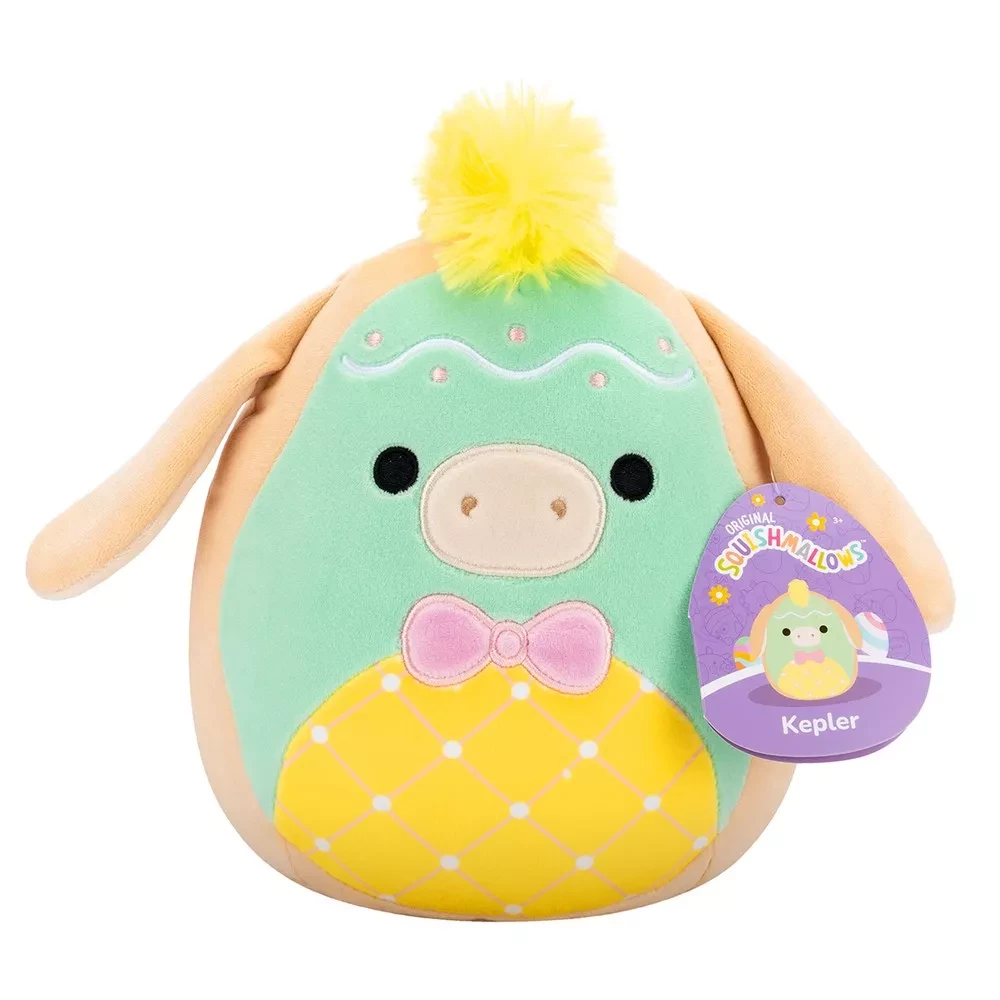 Мягкая игрушка SQUISHMALLOWS - ПАСТЕЛЬНЫЙ ОСЛИК, 19 см, SQER01205 6