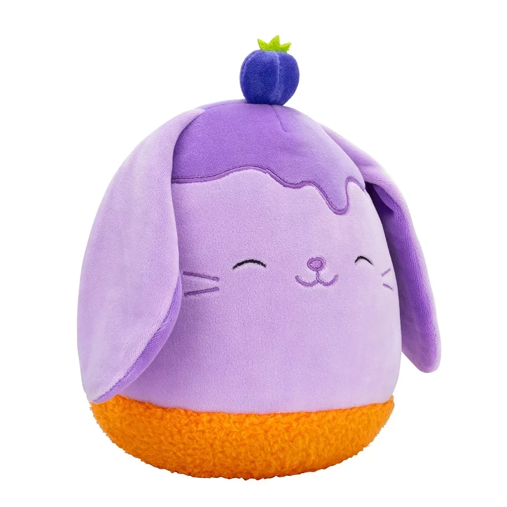 Мягкая игрушка SQUISHMALLOWS - ЧЕРНИЧНЫЙ КРОЛИК, 19 см, SQER01208 5