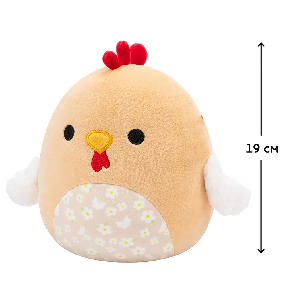 Мягкая игрушка SQUISHMALLOWS - ПЕТУШОК РУТИ, 19 см, SQER01231 1