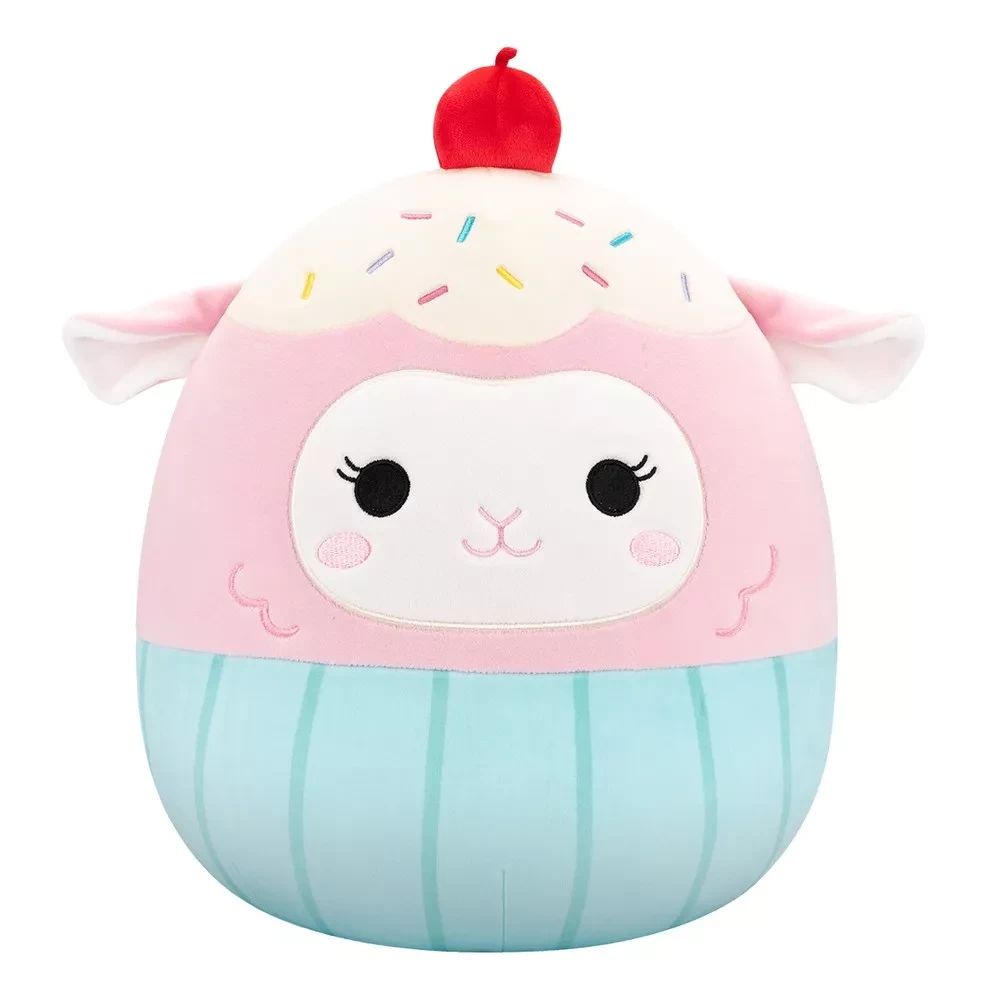 М`яка іграшка SQUISHMALLOWS - ЯГНЯ ЛАЛА В КОСТЮМІ, 30 см, SQER01265