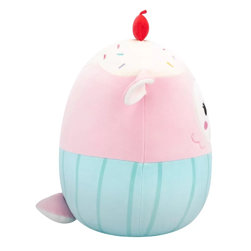 М`яка іграшка SQUISHMALLOWS - ЯГНЯ ЛАЛА В КОСТЮМІ, 30 см, SQER01265 4