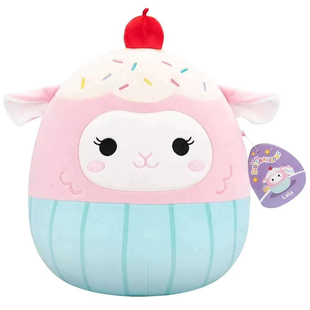 М`яка іграшка SQUISHMALLOWS - ЯГНЯ ЛАЛА В КОСТЮМІ, 30 см, SQER01265 6