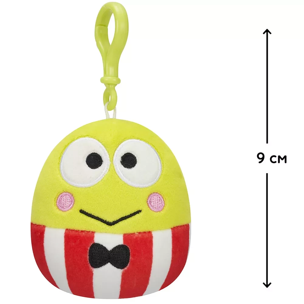 М`яка іграшка на кліпсі SQUISHMALLOWS серії "Хелоу Кітті" - КЕРОППІ, 9 см, SQSN00274 1