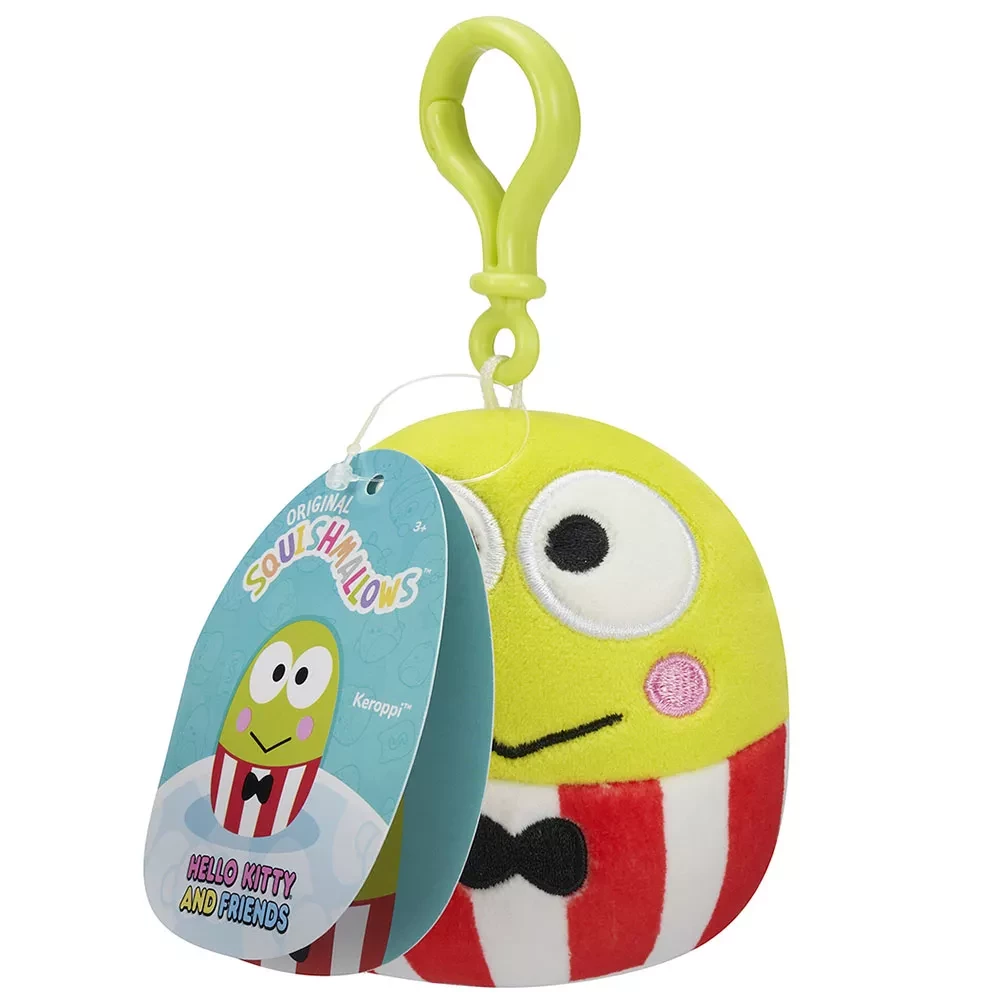 М`яка іграшка на кліпсі SQUISHMALLOWS серії "Хелоу Кітті" - КЕРОППІ, 9 см, SQSN00274 2