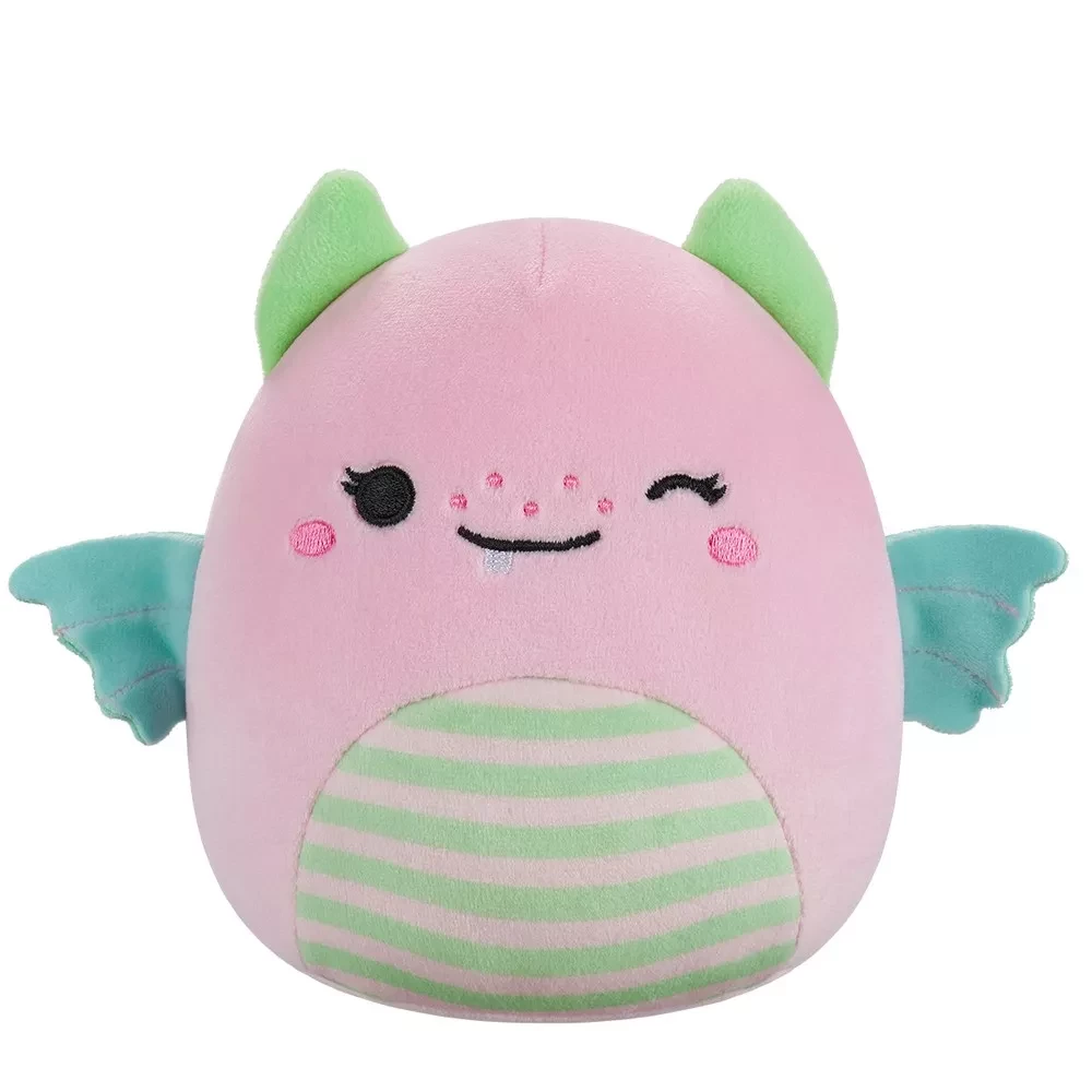 М`яка іграшка SQUISHMALLOWS - РОЖЕВИЙ ДИНО, 13 см, SQER01180