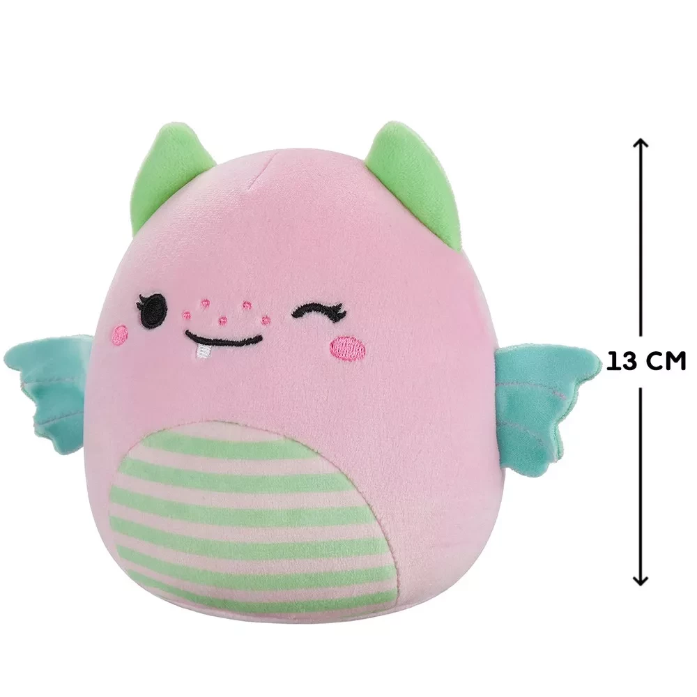 М`яка іграшка SQUISHMALLOWS - РОЖЕВИЙ ДИНО, 13 см, SQER01180 1