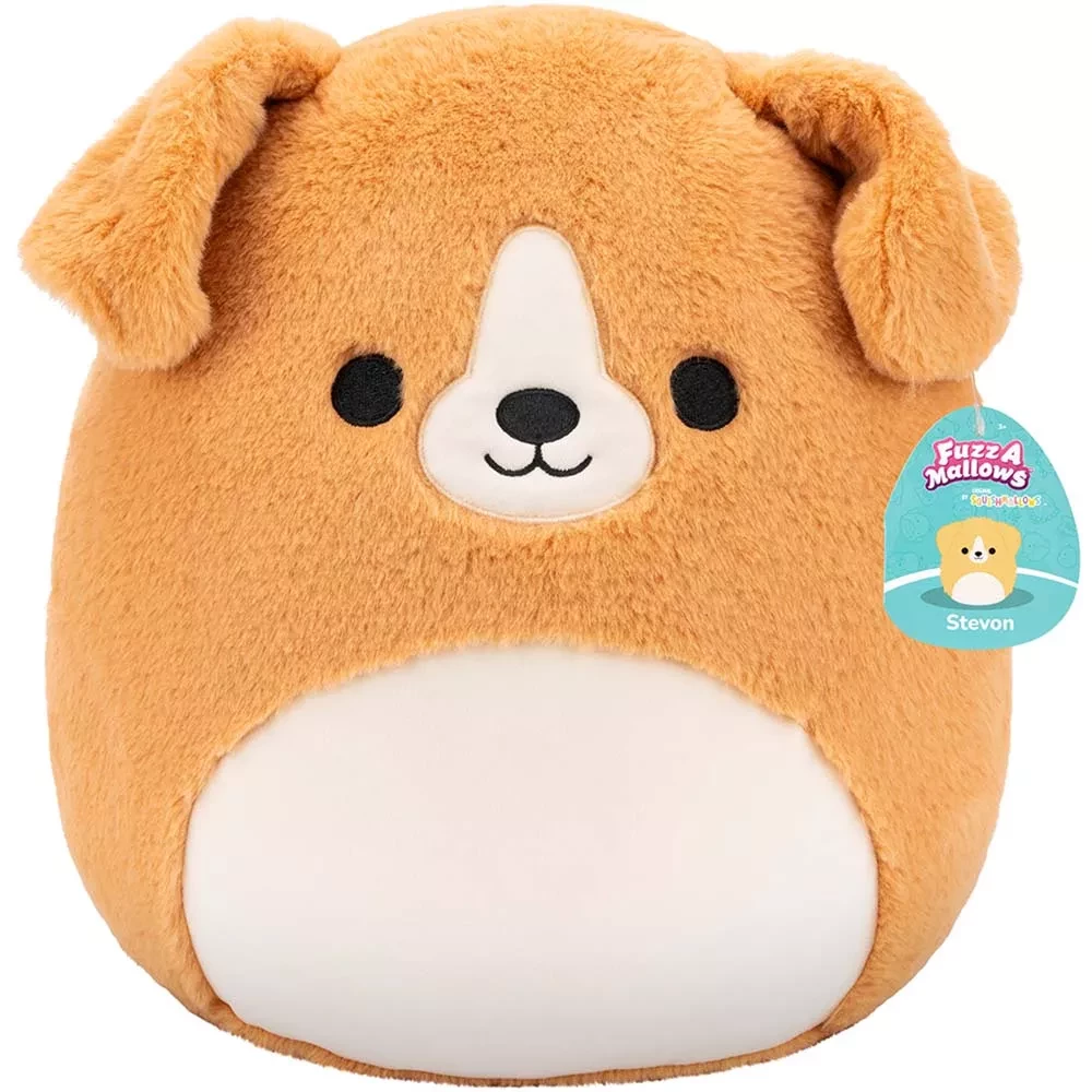 М`яка іграшка SQUISHMALLOWS – ЛАБРАДОР СТЕВАН, 30 см, SQCR00342 6