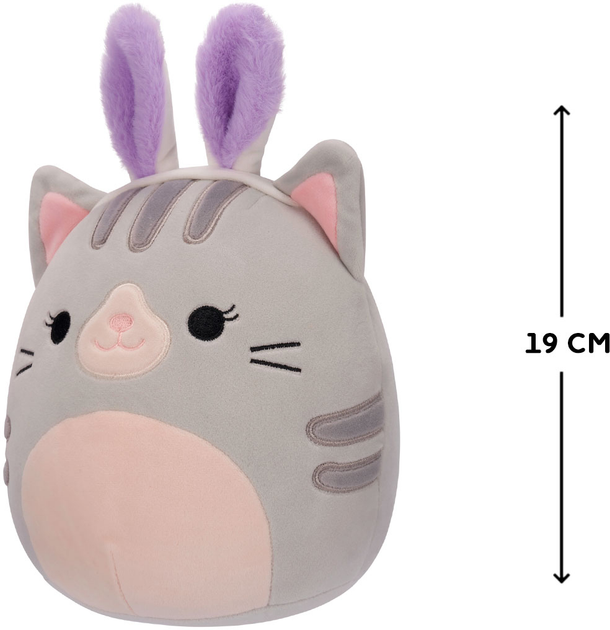М`яка іграшка SQUISHMALLOWS - КІШКА ТАЛЛІ, 19 см, SQER00827 1