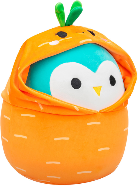 М`яка іграшка SQUISHMALLOWS - СОВА ВІНСТОН, 30 cm, у одязі, SQER00929 2