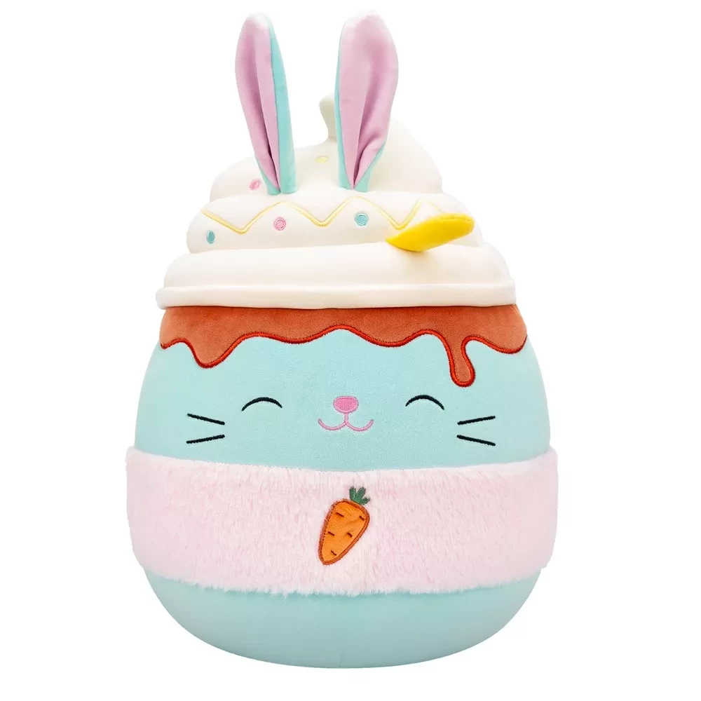 М`яка іграшка SQUISHMALLOWS - КРОЛИК БАТТЕНС, 30 см, SQER01262