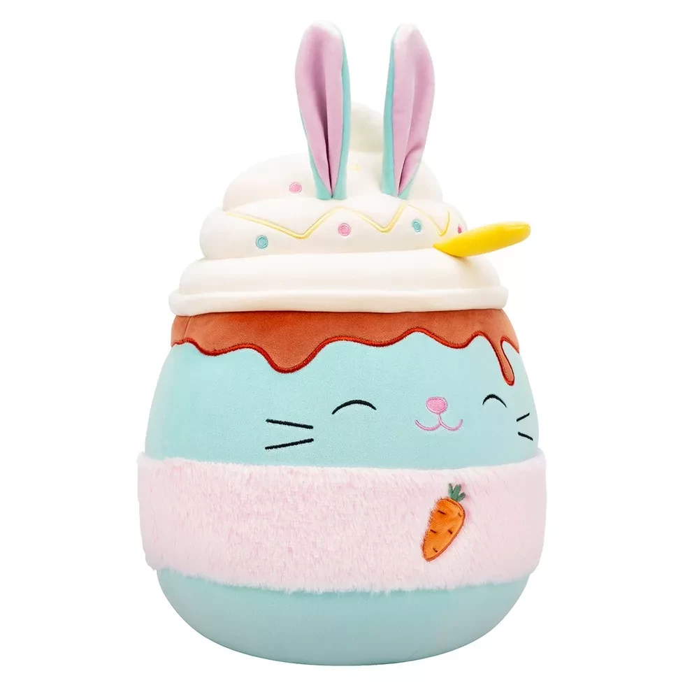 М`яка іграшка SQUISHMALLOWS - КРОЛИК БАТТЕНС, 30 см, SQER01262 5