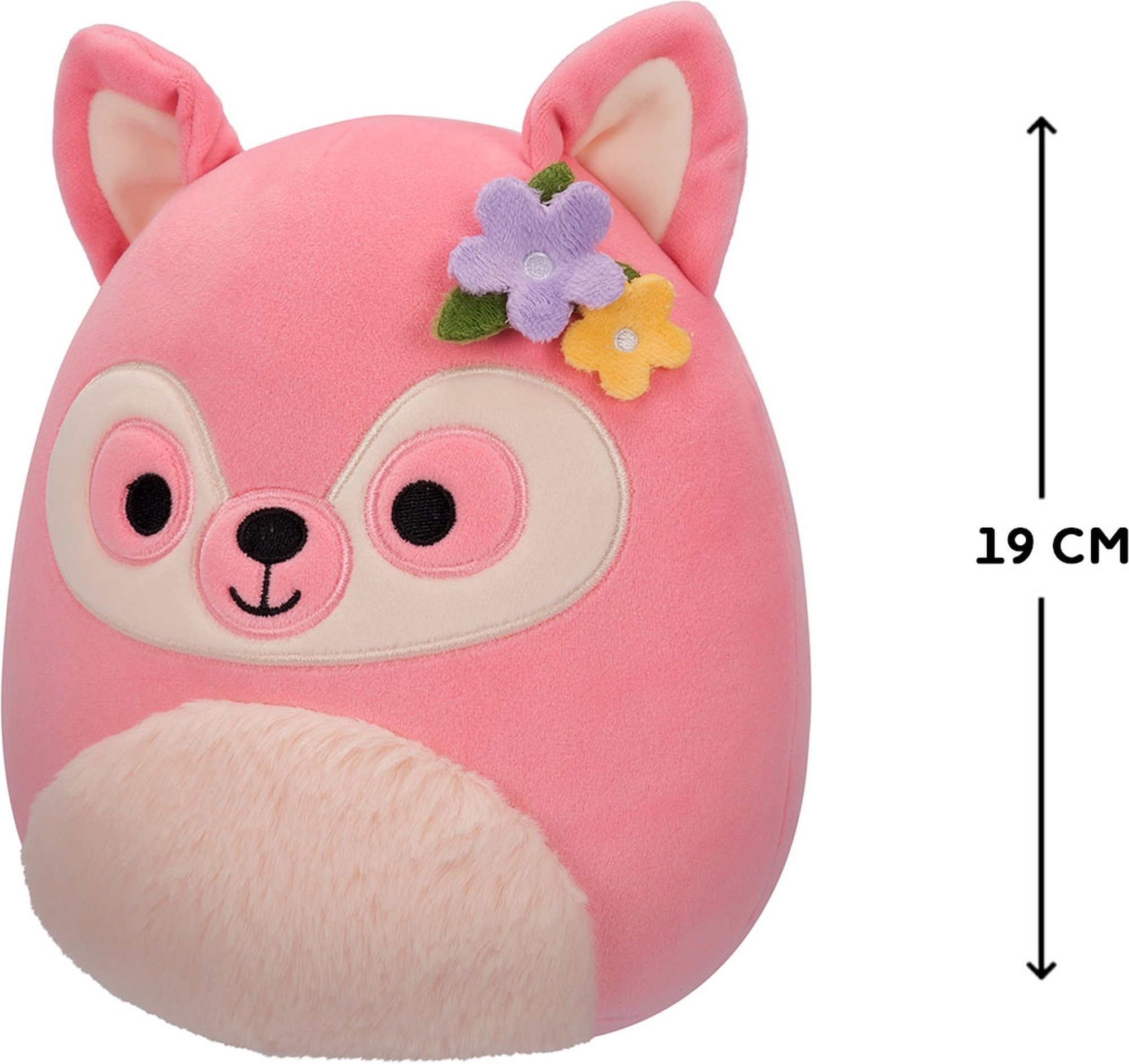 М`яка іграшка SQUISHMALLOWS - ЛЕМУР ДІТТІ, 19 см, SQER00826 3
